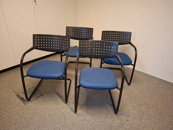 Image 1 of Sedie da conferenza di design Vitra Visavis – 5 disponibili – € 65 ciascuna