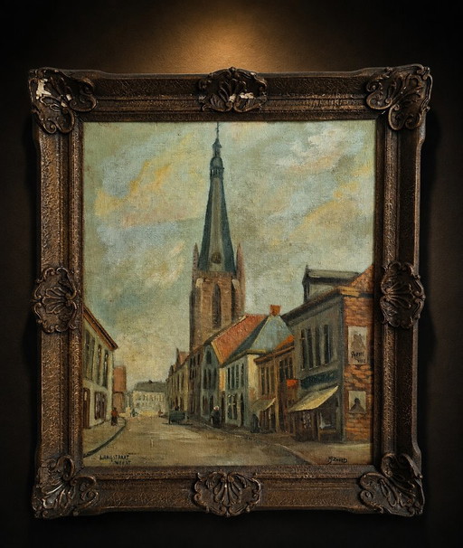 Long John – schilderijen tekeningen, Canvas