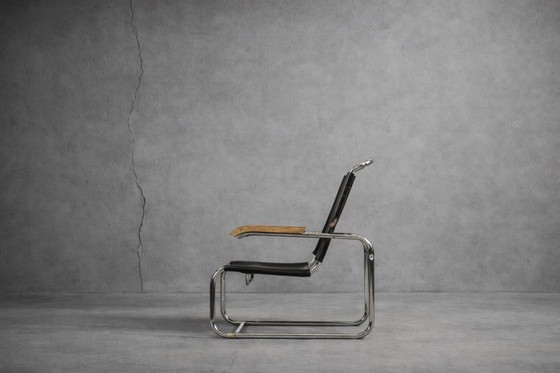 Image 1 of Vintage Bauhaus B35 armchair by Marcel Breuer for Thonet, 1930s