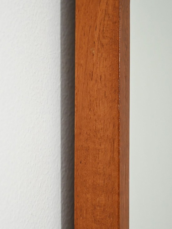 Image 1 of Scandinavische teakhouten spiegel uit de jaren 60