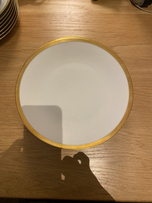 Hutschenreuther Noblesse porseleinen borden, set van 6