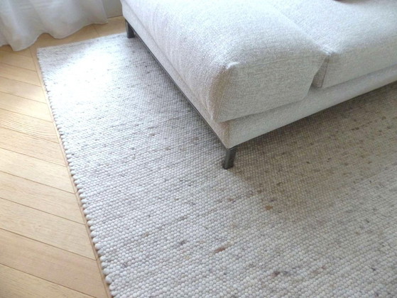 Image 1 of Tapis " Salsa " design PERLETTA 100% laine vierge 350x330 cm