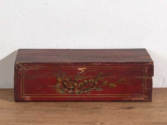 Antica cassa asiatica rossa (c.1900) #13 – Cassettiere (photo 18 of 40)