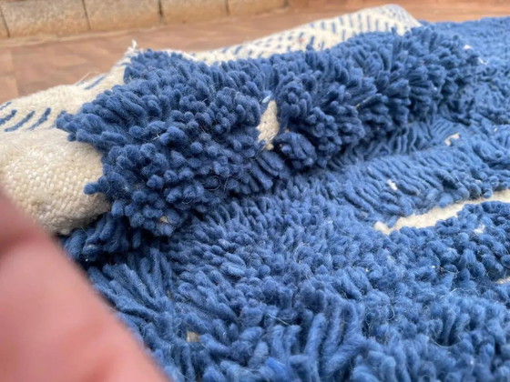 Handgefertigter Berber-Teppich aus Wolle 2.5 x 1.5 m – Teppiche & Läufer, Wool (photo 5 of 10)