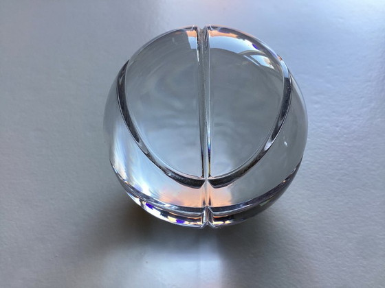 Image 1 of 2x basketball paperweight - glass
