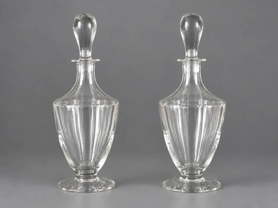 Paar Karaffen. Massives Glas., Gläser & Karaffe, Kristall, Transparent (Foto 6 von 6)