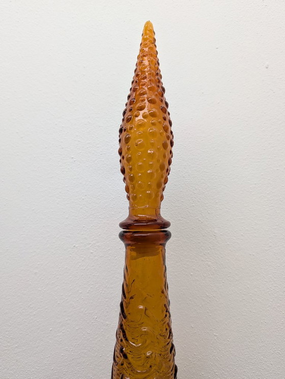 Empoli "Wave" Genie Bottle ambre – Objets déco, Verre (photo 3 of 5)