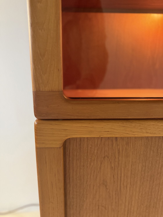 Image 1 of Vintage XL Danish display cabinet, Silkeborg Møbelfabrik '70