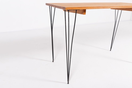 Image 1 of Vintage Scandinavisch design, paar architectonische tafels