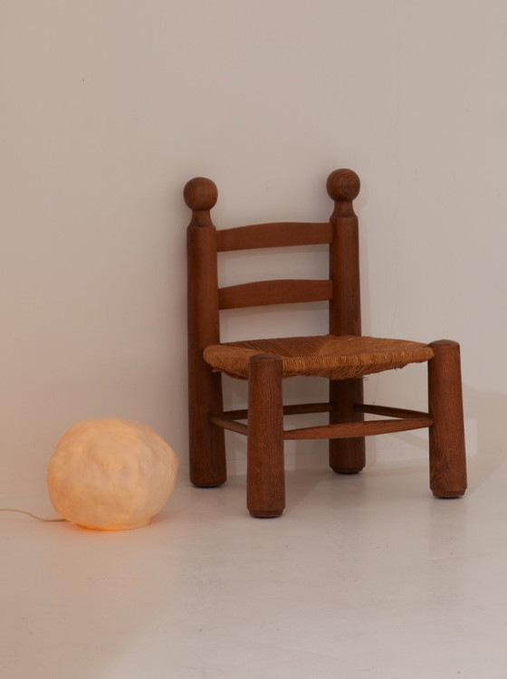 Image 1 of Lampada vintage in plastica Heico con ciottoli e pietre, circa 1980 dlg Cazenave