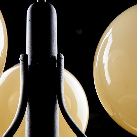 Image 1 of MK8805 Metal and Glass Chandelier