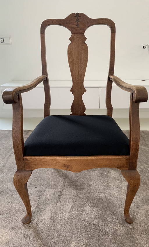 2 Biedermeier stoelen