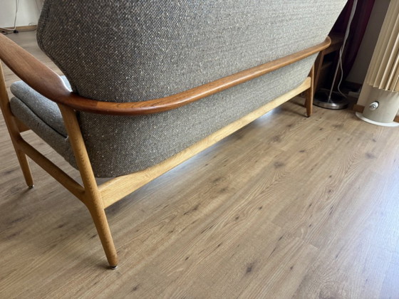 Image 1 of Bovenkamp Madsen & Schubell Mid-Century Design Teak Seating Set with Coffee Table