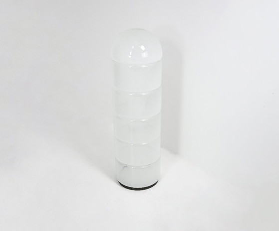 Image 1 of Lampada da terra Sfumato LT316 in vetro di Murano, disegnata da Carlo Nason per Mazzega, anni '70.