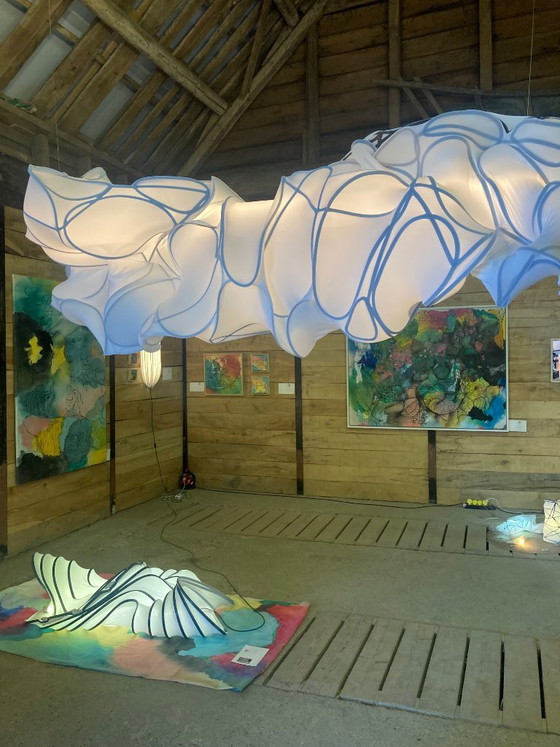 Formidable Cocoon Light - Showroom Model – Formidable Lighting, Hanglampen, Textile, Design (photo 2 of 11)