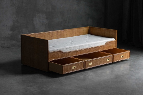 Image 1 of Sofá cama de bambú de Vivai Del Sud, Italia, década de 1970