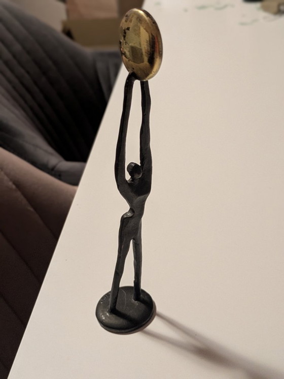 Corry Van Ammerlaan « En route vers un avenir radieux » – Artihove, Sculptures, Bronze, Metal (photo 2 of 5)
