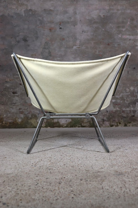 Image 1 of AP-14 – “Anneau” loungestoelen – Set van 2 – Pierre Paulin – A. Polak – Nederland / Frankrijk – jaren 1950