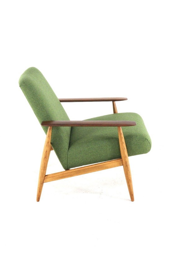 Vintage armchair easy chair newly upholstered – Wood (photo 9 of 13)