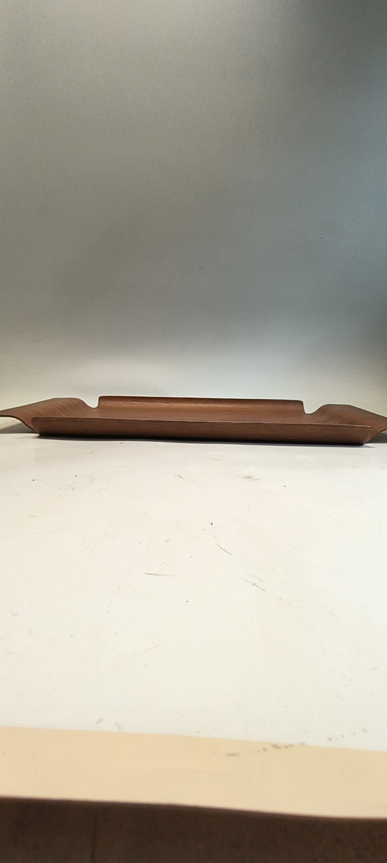 Image 1 of Vassoio in legno compensato stile Impala konga Svezia vintage 1960