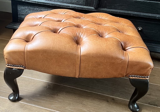 Chesterfield voeten kruk Queen Ann 
