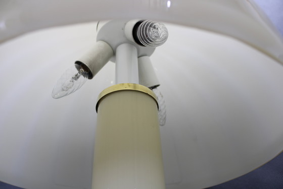 Image 1 of 1970s Glass Mushroom Table Lamp, Italy