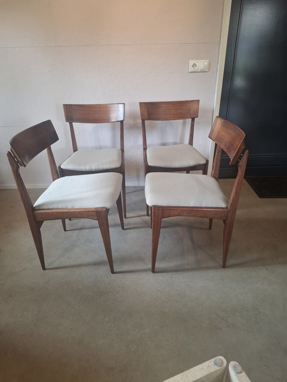 Image 1 of 4 chaises de salle à manger awa louis van teeffelen