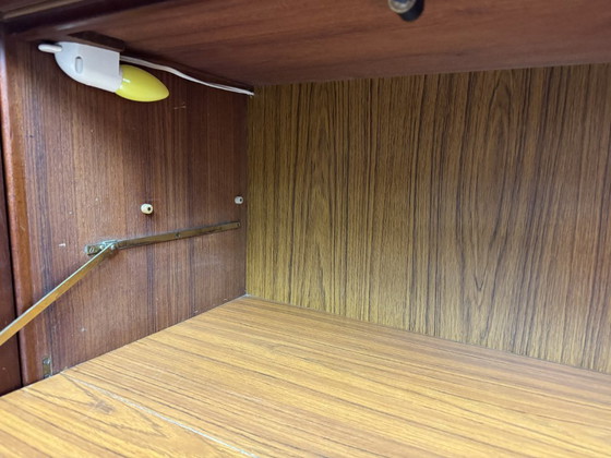 Image 1 of Skandinavisches Mid-Century-Design-Highboard, zugeschrieben E.W. Bach für Sejling Skabe, Dänemark, 1960er Jahre