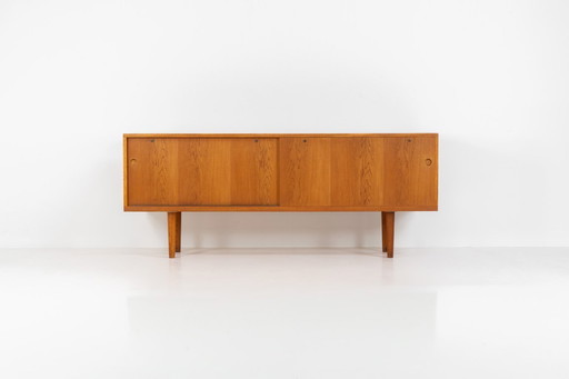 Rare and important RY26 sideboard by Hans J. Wegner for Ry Møbler (Denmark, 1950s).