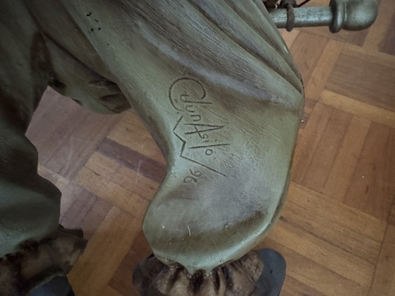 Image 1 of Vintage Jun Asilo Hanging Clown in New Condition