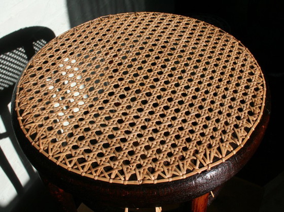 Image 1 of Tabouret Thonet signé