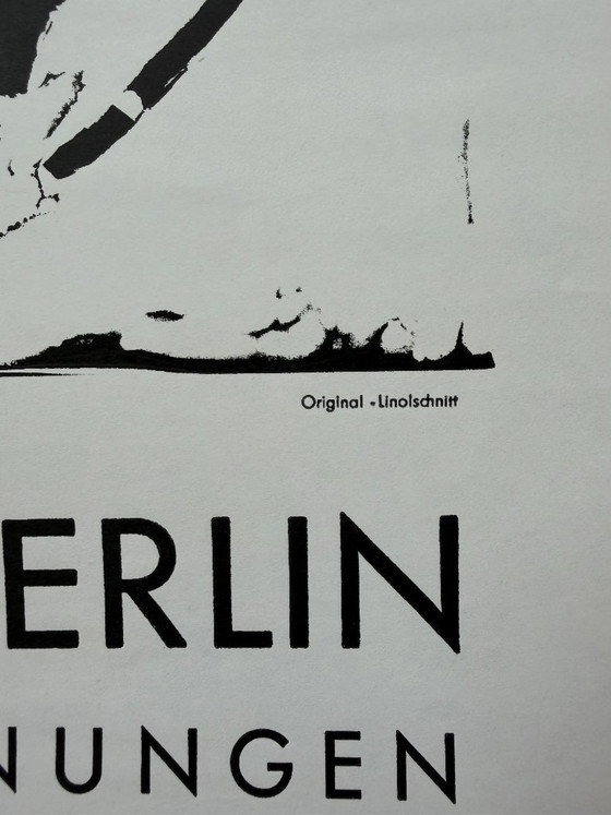 Heinrich Richter (1920–2007), Pärchen, Galerie Nierendorf Berlin, 1974, Affiche d'Exposition Vintage, – Paper (photo 5 of 9)