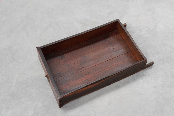 Image 1 of Großer chinesischer Hochzeits- oder Konusschrank aus Holz aus der Qing-Dynastie, 19. Jahrhundert