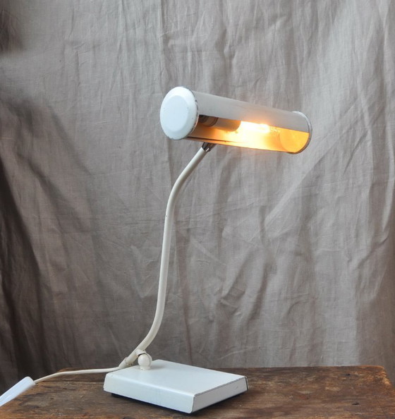 Image 1 of Vintage Space Age Bureaulamp Uit De Jaren 70