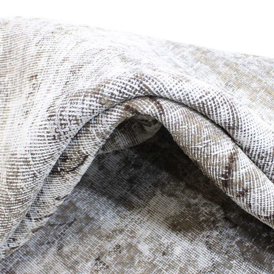 Image 1 of Hand-knotted vintage art rug 376x285