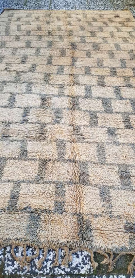 Image 1 of Handgeknoopt Berber kleed wol 330x187cm