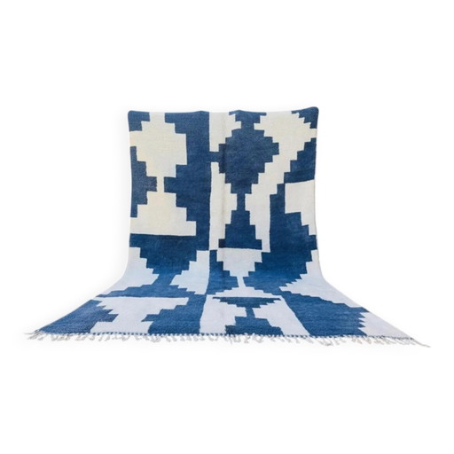 Tapis berbère en pure laine 2.5x1.5 m