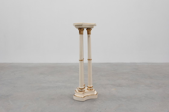 Image 1 of Franse 20e-eeuwse console in Lodewijk XV-stijl in hout