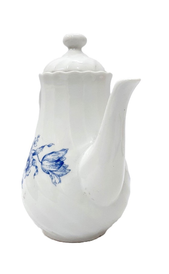 Image 1 of Brocca da caffè in porcellana vintage, brocca con coperchio