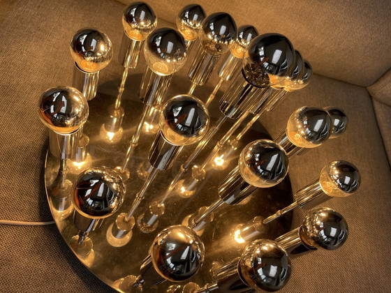 Image 1 of Sputnik vintage Cosack leuchten plafonnier 19 ampoules