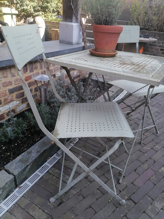 Image 1 of Set da bistrot: tavolo + 2 sedie