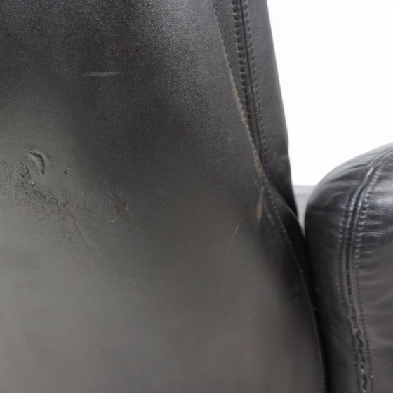 Image 1 of Fauteuil lounge en cuir Carl Straub, 1970