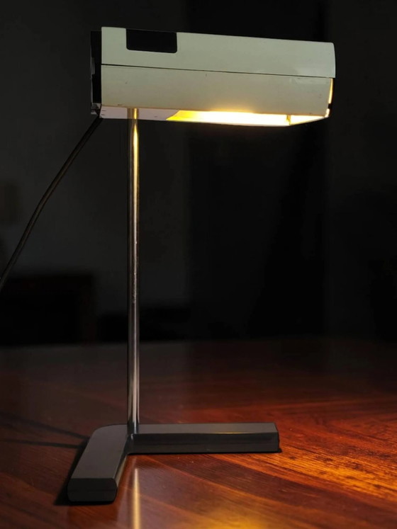 Lamp SAMP, Manade collection, design by Jean-René Talopp. – Table lamps, Metal, Plastic, Space Age (photo 13 of 15)