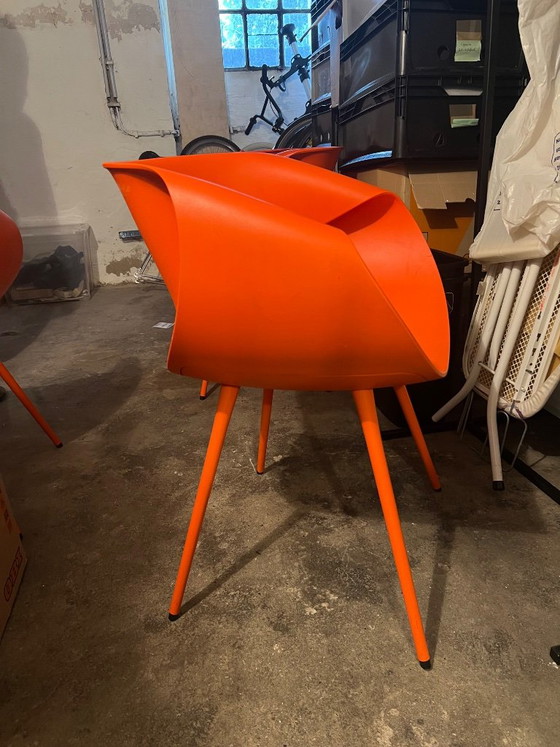 Sedie di design Züco in arancione – Sedie da pranzo, Plastica (photo 4 of 5)