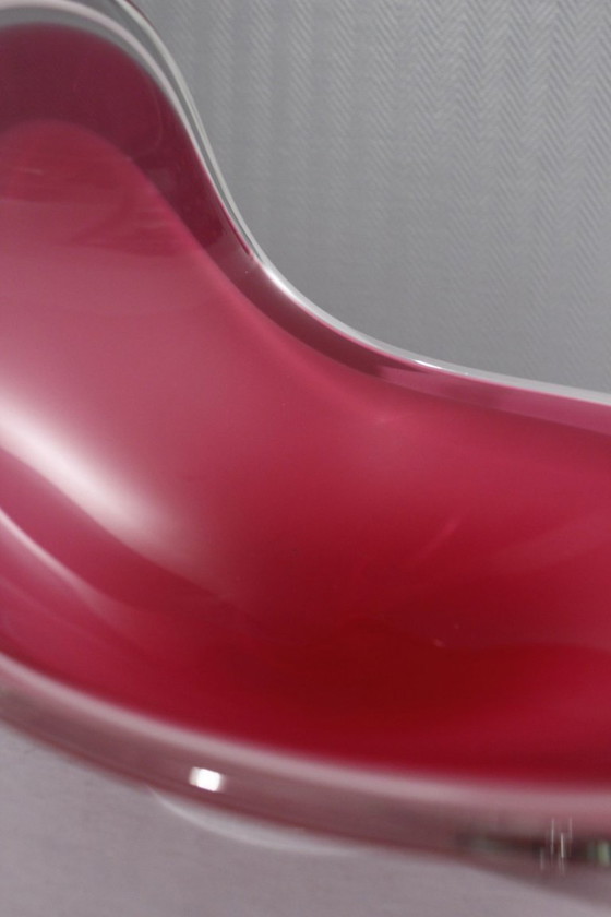 Image 1 of XXL Sommerso Cup "Shell" Flygsfors design Paul Kedelv 1957