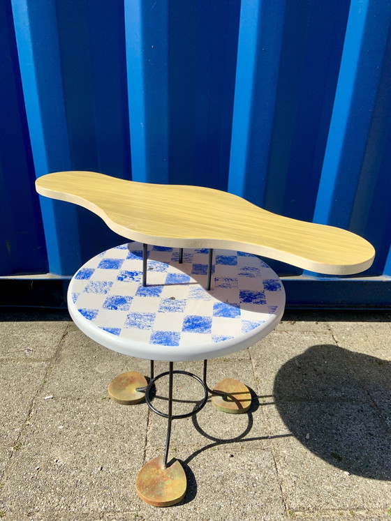 Bijzettafel Surfing Jan – Metal, Wood (photo 5 of 6)