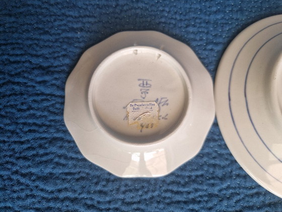 Image 1 of Tre piatti decorativi ceramica  Delft