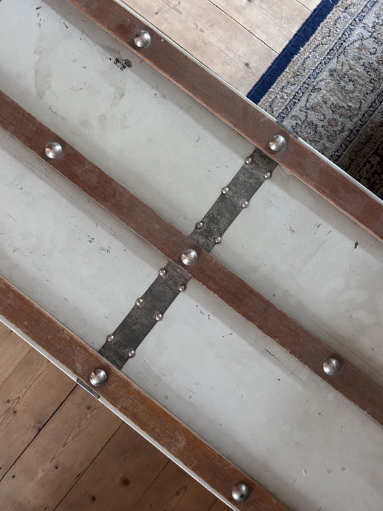 Image 1 of Authentieke Vintage Steamer Trunk – BALK Arnhem.