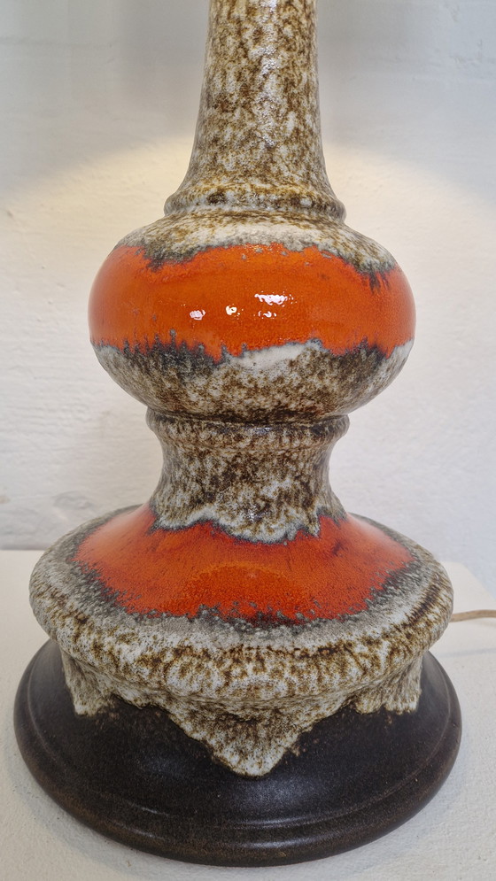 Image 1 of Cool vintage ceramic lamp, 70s