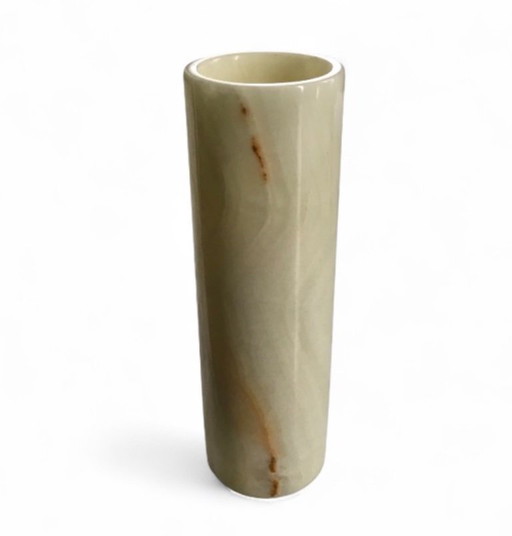 Vase rouleau en marbre